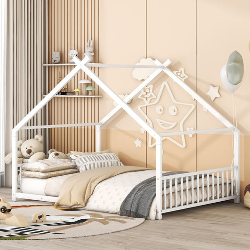 Metal House Bed Halcyon Home