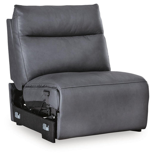 ModZ - Power Armless Recliner With Adjustable Headrest - Blue Benchcraft®