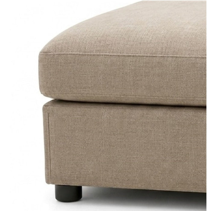 Ottoman With Durable Upholstery For Versatile Use Home Essentials
