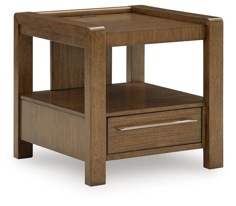 Marxmore - Square End Table - Brown Signature Design by Ashley®