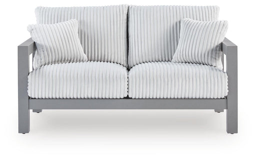Hurley Park - Loveseat With Cushion - Gray Signature Design by Ashley®
