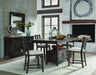 Westley Falls - Counter Table - Graphite Magnussen Furniture