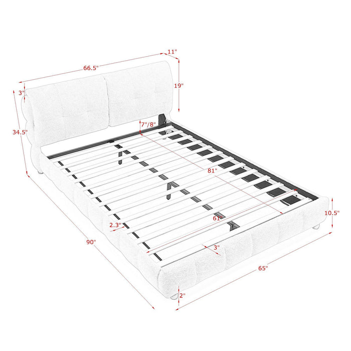 Platform Bed & Upholstered Frame Home Essentials