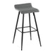 Ale - Contemporary Fixed-Height Bar Stool (Set of 2) Lumi Source
