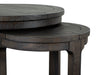 Boswell - Round Nesting End Table - Peppercorn Magnussen Furniture