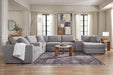 Modmax - Sectional - Granite Signature Design by Ashley®