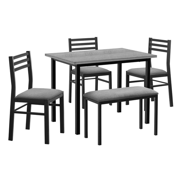 Dining Set, 5 Pieces Set, Rectangular, Small, Contemporary & Modern 8th Street