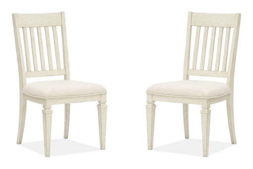 Newport - Dining Side Chair With Upholstered Seat (Set of 2) - Alabaster Magnussen Furniture