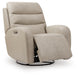 Motion-Max - Swivel Glider Power Recliner - Stonewash Signature Design by Ashley®