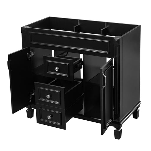Bathroom Vanity Cabinet With 2 Soft Closing Doors And 2 Drawers Hearth and Haven