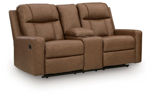 Mackmenville - Double Reclining Loveseat With Console Benchcraft®