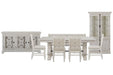 Bronwyn - Extendable Rectangular Dining Table Set Magnussen Furniture