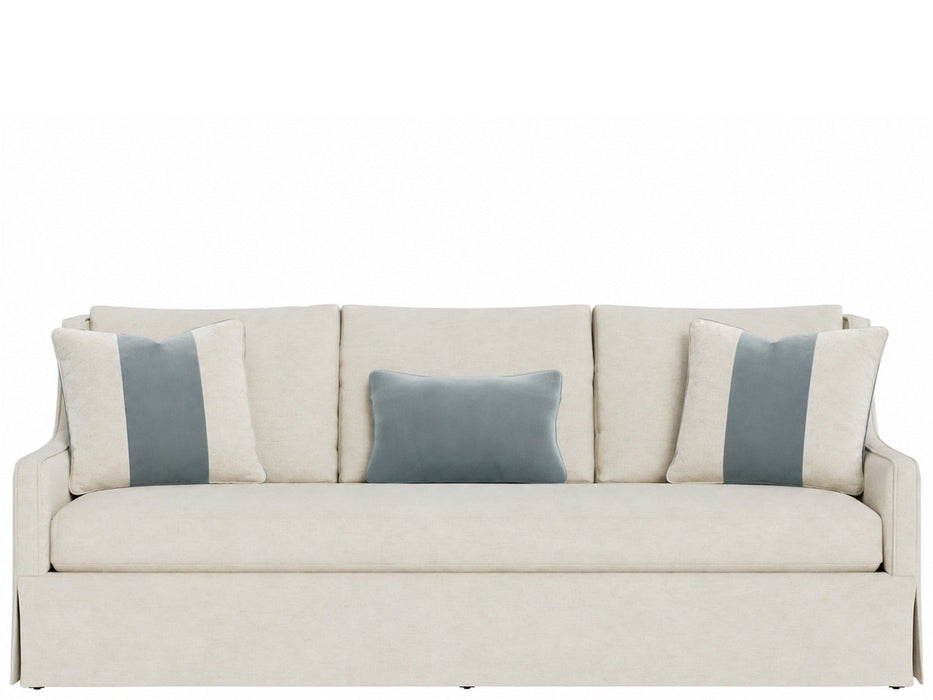 Hudson - Skirted SofaBeige Universal Furniture