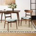 Dining Chairs With Cushioned Seat (Set of 2) Noble House