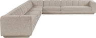 Modari - Sectional - Beige Meridian Furniture