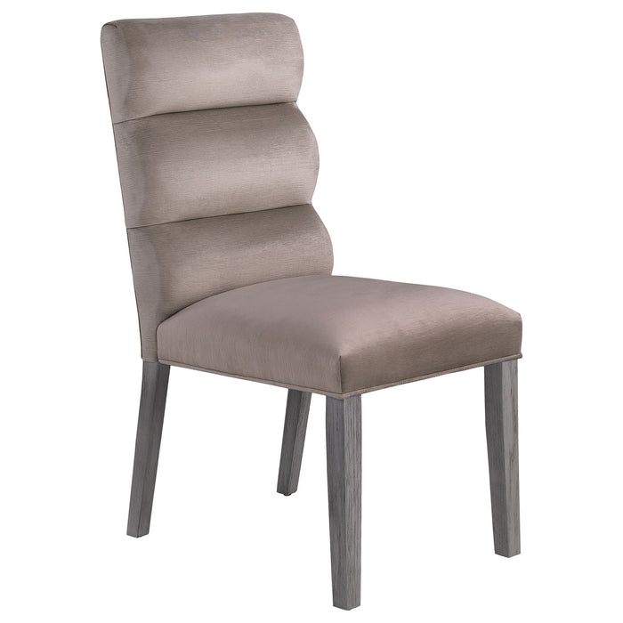 Highmore - Upholstered Dining Side Chair (Set of 2) Furniture Max