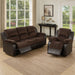 Modern Living Room Set, Reclining Mechanism Home Essentials