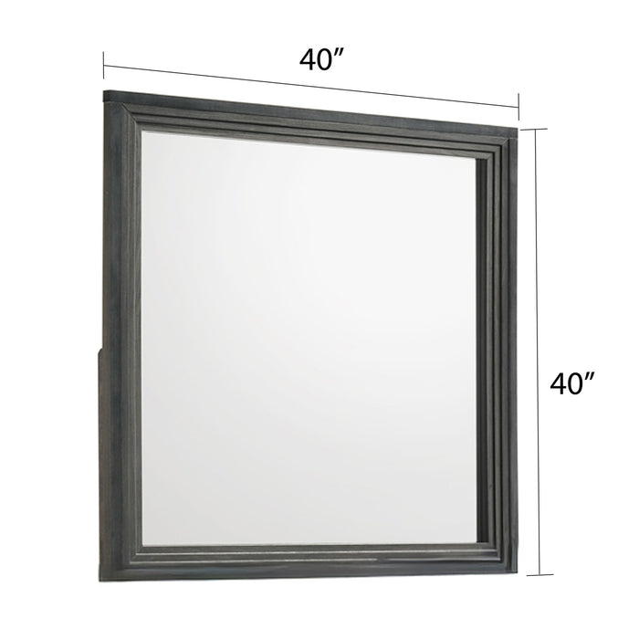 Colorado - Square Mirror (Dresser Not Included) - Charcoal Matrix Furniture Group