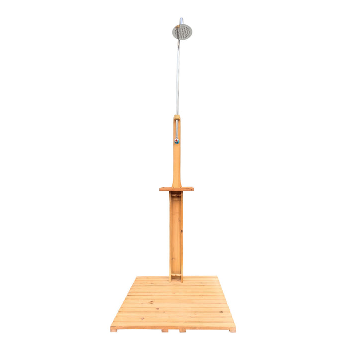 Outdoor Garden Pool Shower With Chassis Board For Patio