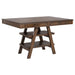 Ferrara - 5 Piece Counter Height Dining Set With Chairs - Walnut Furniture Max