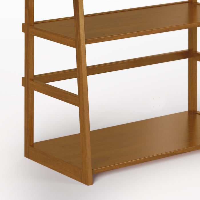 Acadian - Ladder Shelf Bookcase - Light Golden Brown