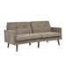 Easy Convert Futon Sofa With Tufted Back And Seat Home Essentials