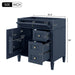 Bathroom Vanity With 2 Drawers And Tip-Out Drawer, Storage Cabinet Hearth and Haven