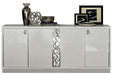 Roma - 4 Door Buffet - White Camelgroup Italy