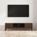 Harper - Low TV Media Stand - Walnut Brown Simpli-Home