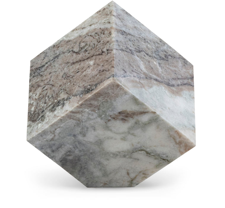 Block - Marble Decorative Cube Meridian Furniture