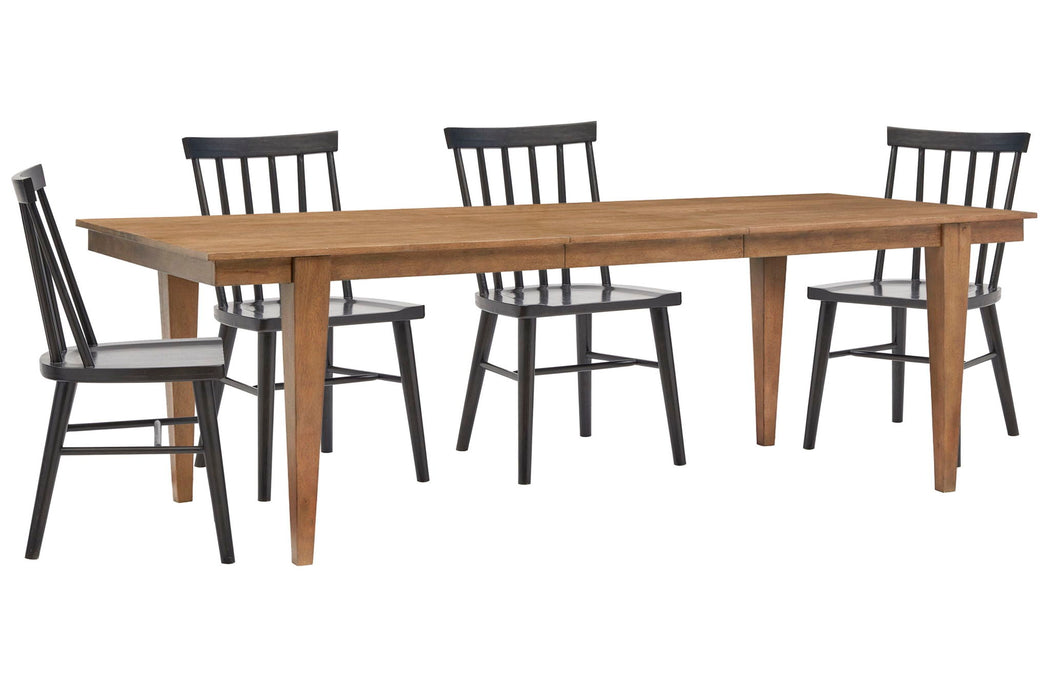Lindon - Extendable Rectangular Dining Table Set Magnussen Furniture