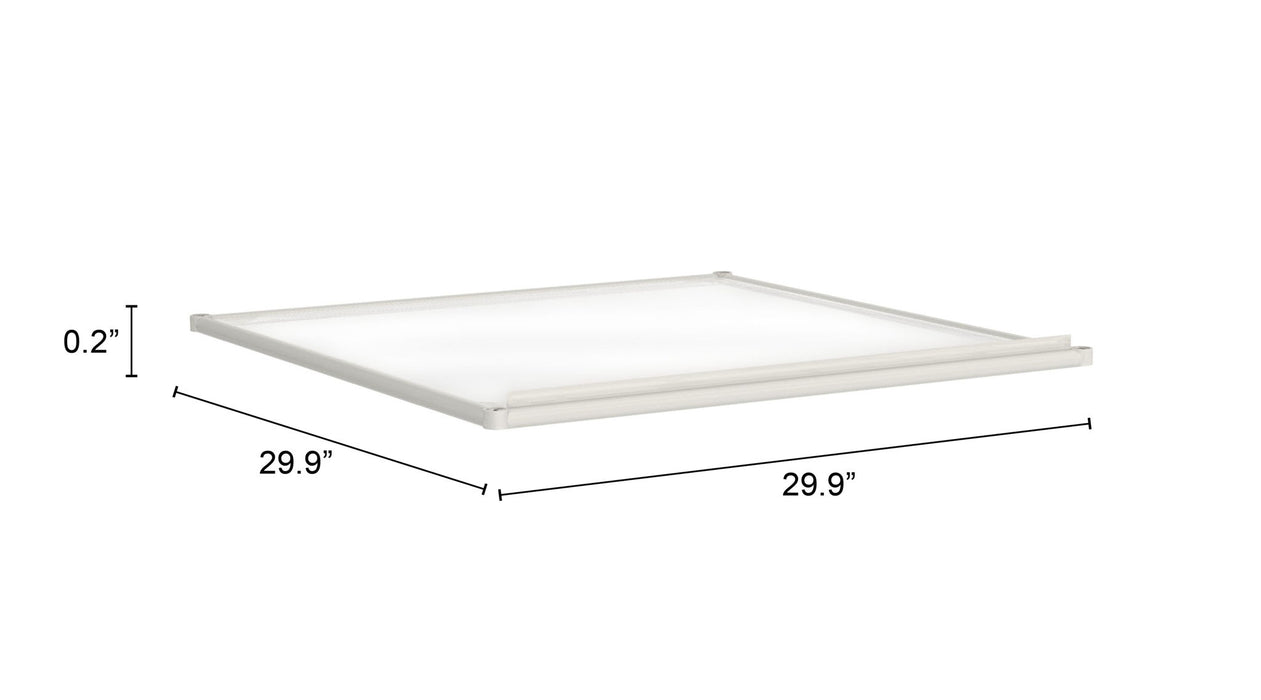 Zuo - Adjustable Shelf - Light Gray Zuo Modern