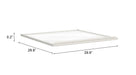 Zuo - Adjustable Shelf - Light Gray Zuo Modern