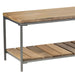 Foundry - Accent Bench With Slat Shelf - Natural Furniture Max
