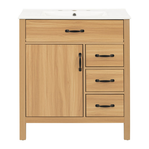 Modern Traditional Bathroom Vanity With Sink Hearth and Haven