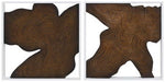 Landley - Wall Decor Set (Set of 2) - Brown / White Signature Design by Ashley®