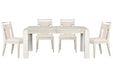 Lorelei - Extendable Rectangular Dining Table Set Magnussen Furniture