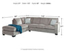 Altari - Sleeper Sectional Signature Design by Ashley®