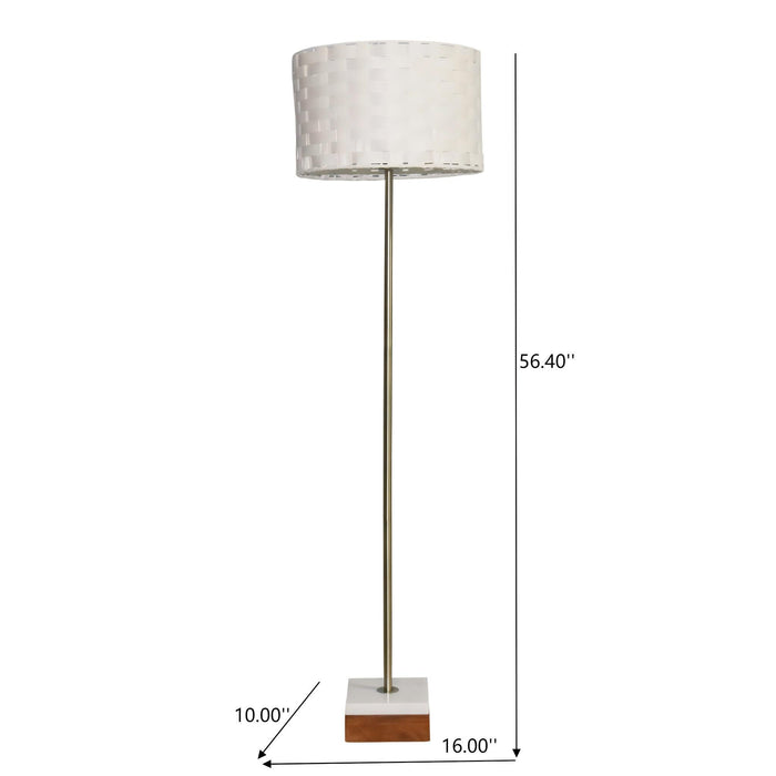 Viora - Floor Lamp - Gold Ashcroft Furniture