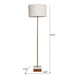 Viora - Floor Lamp - Gold Ashcroft Furniture