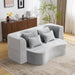 Modern Floor Sofa With 4 Pillows Home Essentials