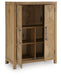 Clayburns - Bar Cabinet - Light Brown Signature Design by Ashley®