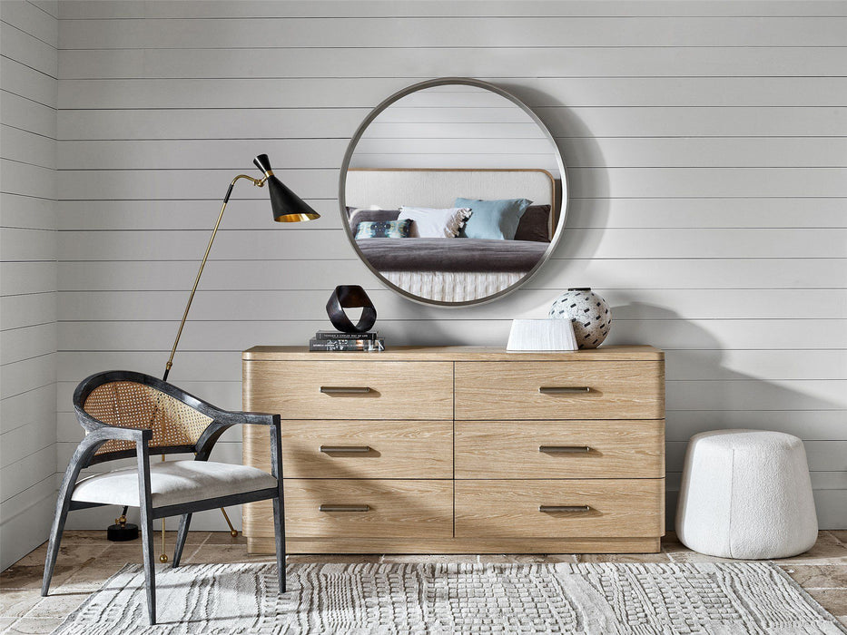 Nomad - Six Drawer Dresser - Light Brown