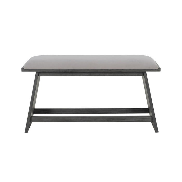Jasmine - Bar Bench - Gray Global Furniture USA