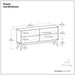 Draper - Handcrafted Low Bookcase Simpli-Home