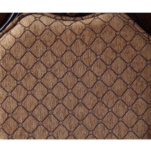 Chateau De Ville - Side Chair (Set of 2) - Fabric & Espresso ACME