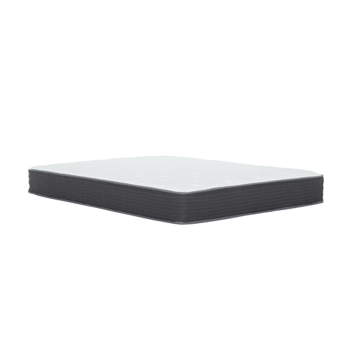 8" Pocket Spring Hybrid Bed In A Box Mattress, Soft Gel Memory Foam - Gray / White - Full Daily Nest