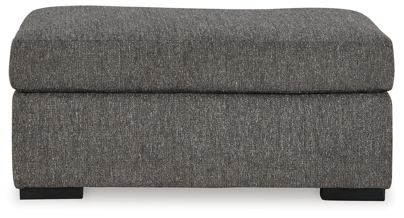 Gardiner - Ottoman - Pewter Signature Design by Ashley®