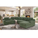 U - Shape Sectional Pull Out Bed With Console, Storage, And USB Charging Home Essentials