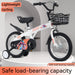 Fkznpj - 18" Sporty Kids Bike With Training Wheels And Stand Adjustable Saddle Suitable For Boys And Girls Aged 5 - 10 Years Tall Height 39 - 49" Available In A Variety Of Colors Daily Nest